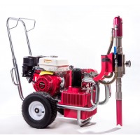 13.5 L/min High Pressure Electric Or Diesel Engine Airless Putty Paint Sprayer Plastering Machine