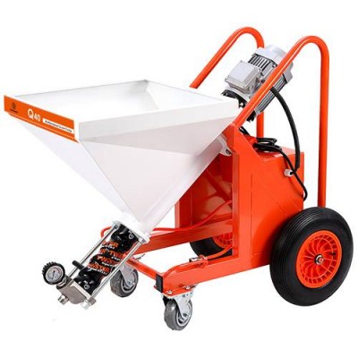 Q40 Wall Putty Texture Sprayer With Screw Pump