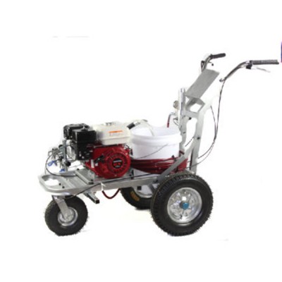 Professional Gas Engine Power Road Line Marking Machine Airless Line Striper